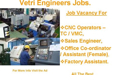 cnc operator jobs Coimbatore